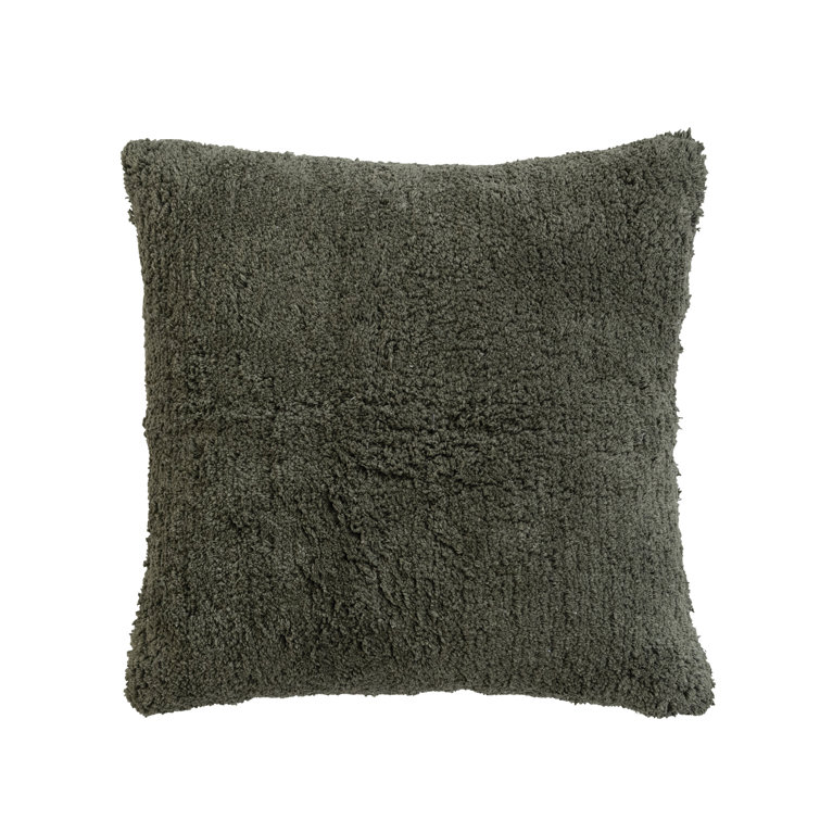 Gray fuzzy clearance throw pillows